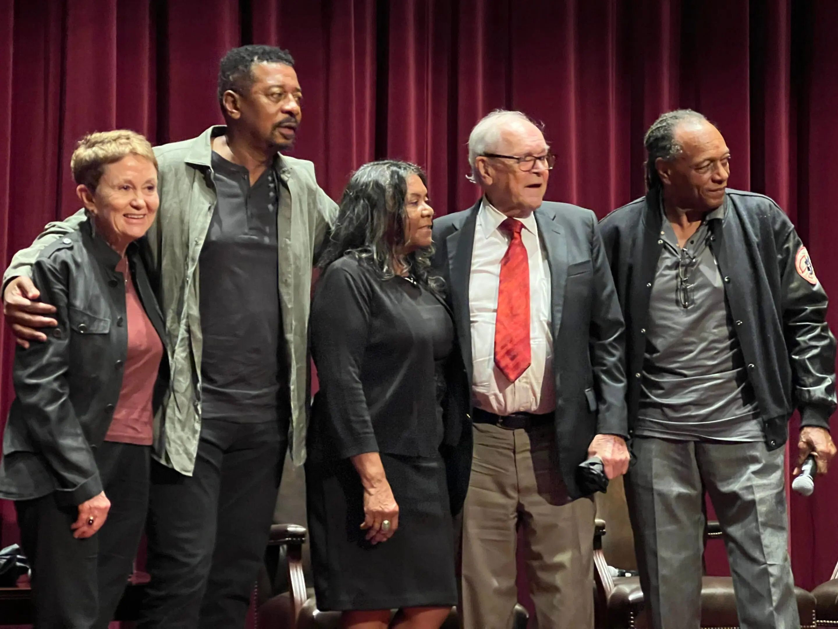 USC Panel with Dean Daley, Robert Townsand, Me, Mr. Price, & Kojo